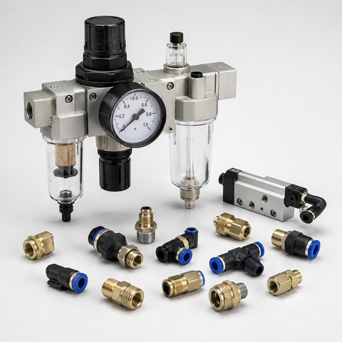 Air Prep, Fittings & Vacuum