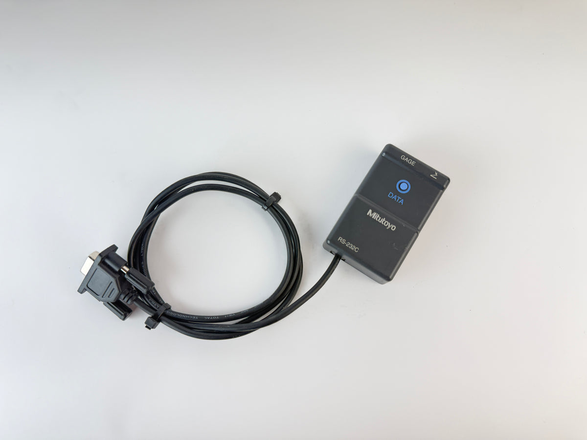 Mitutoyo 264-007 IT-007R RS-232C Input Tool Digimatic SPC Interface 1m Cable