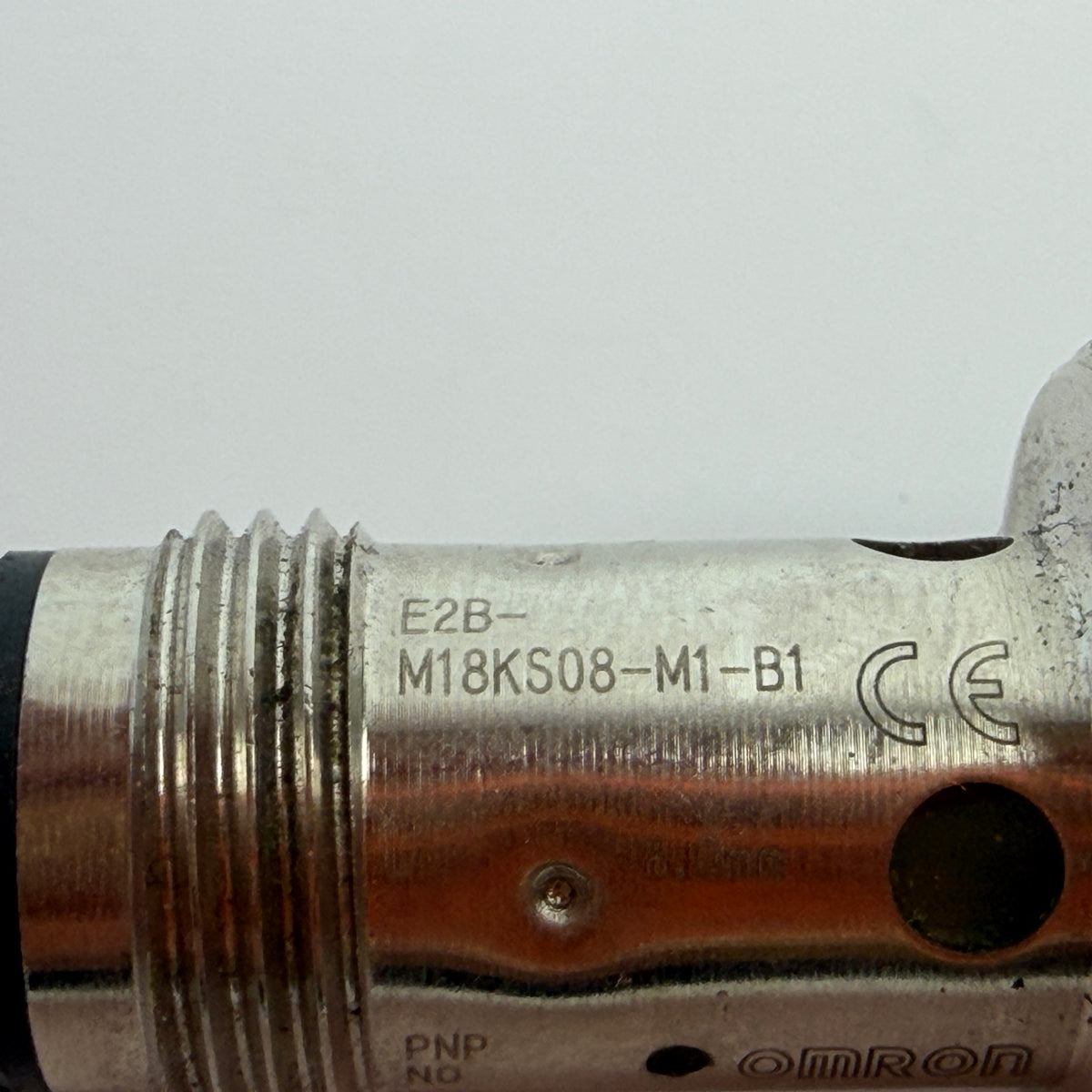 OMRON E2B-M18KS08-M1-B1 Inductive Proximity Sensor M18 8mm PNP NO M12