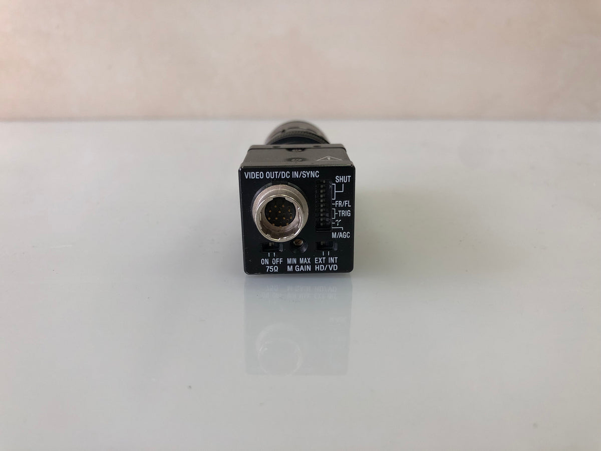 SONY XC-ES50CE CCD Video Camera with Ricoh 50mm f/2.8 Lens