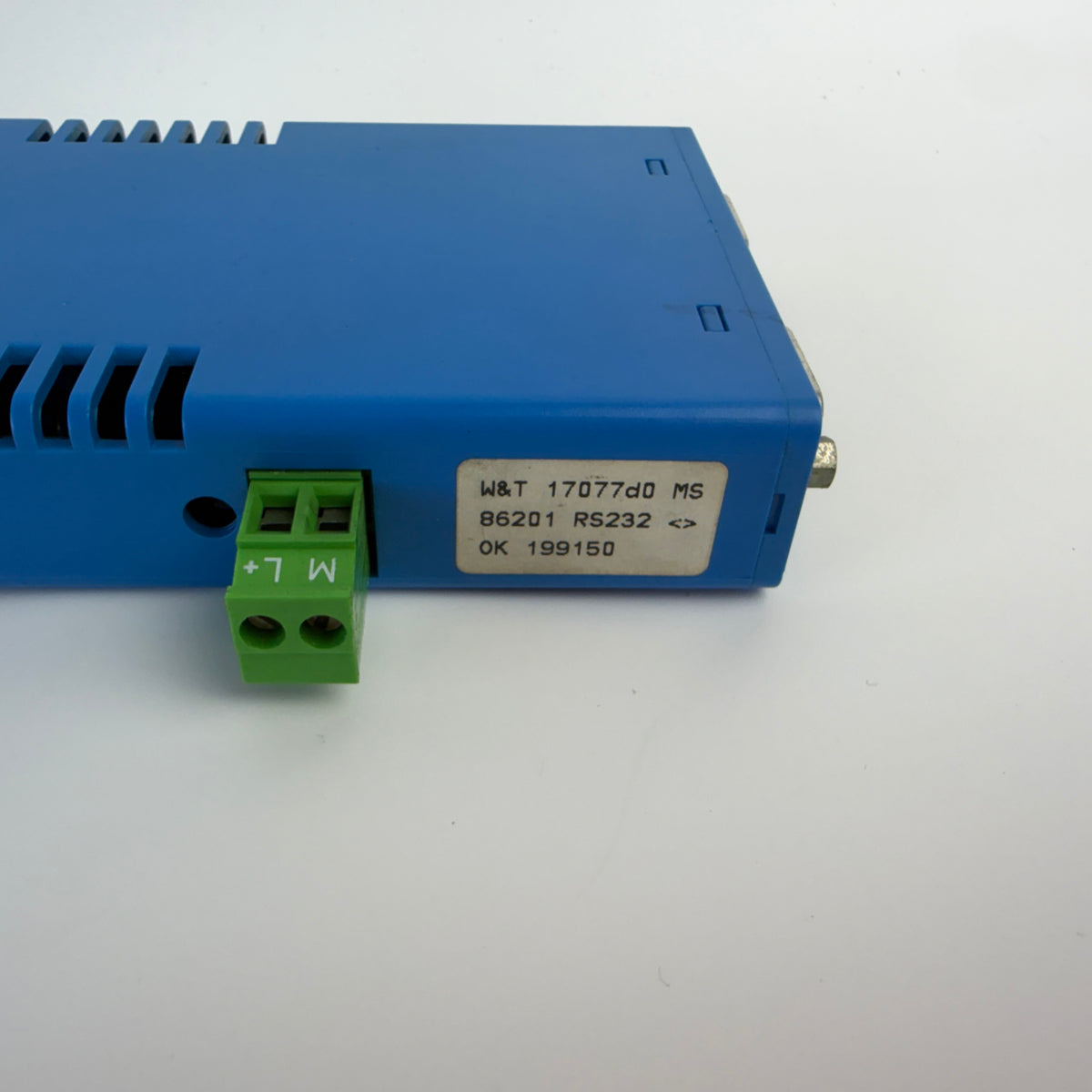 W&T 86201 RS232 to RS422/RS485 Industrial Serial Interface Converter 1kV Isolated