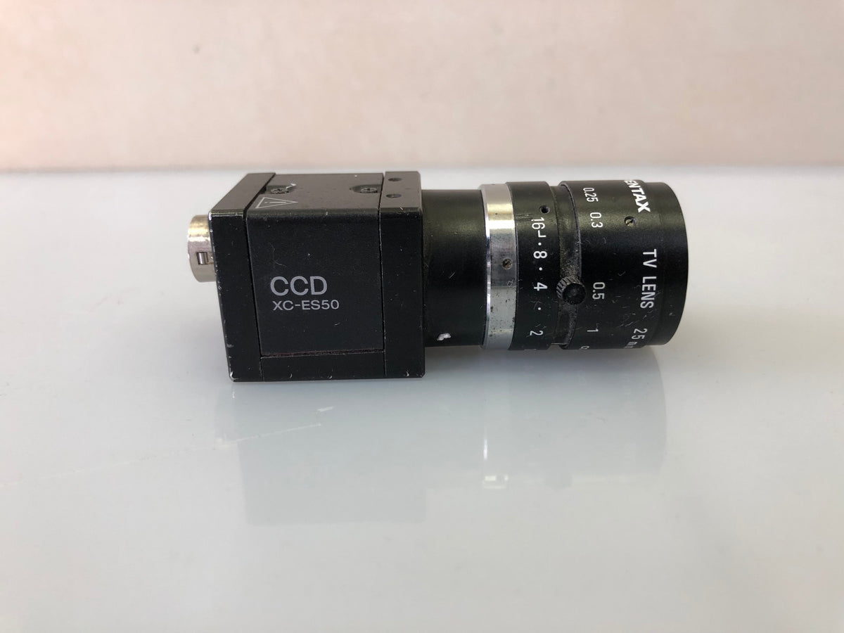 SONY XC-ES50CE CCD Video Camera with Pentax 25mm f/1.4 Lens