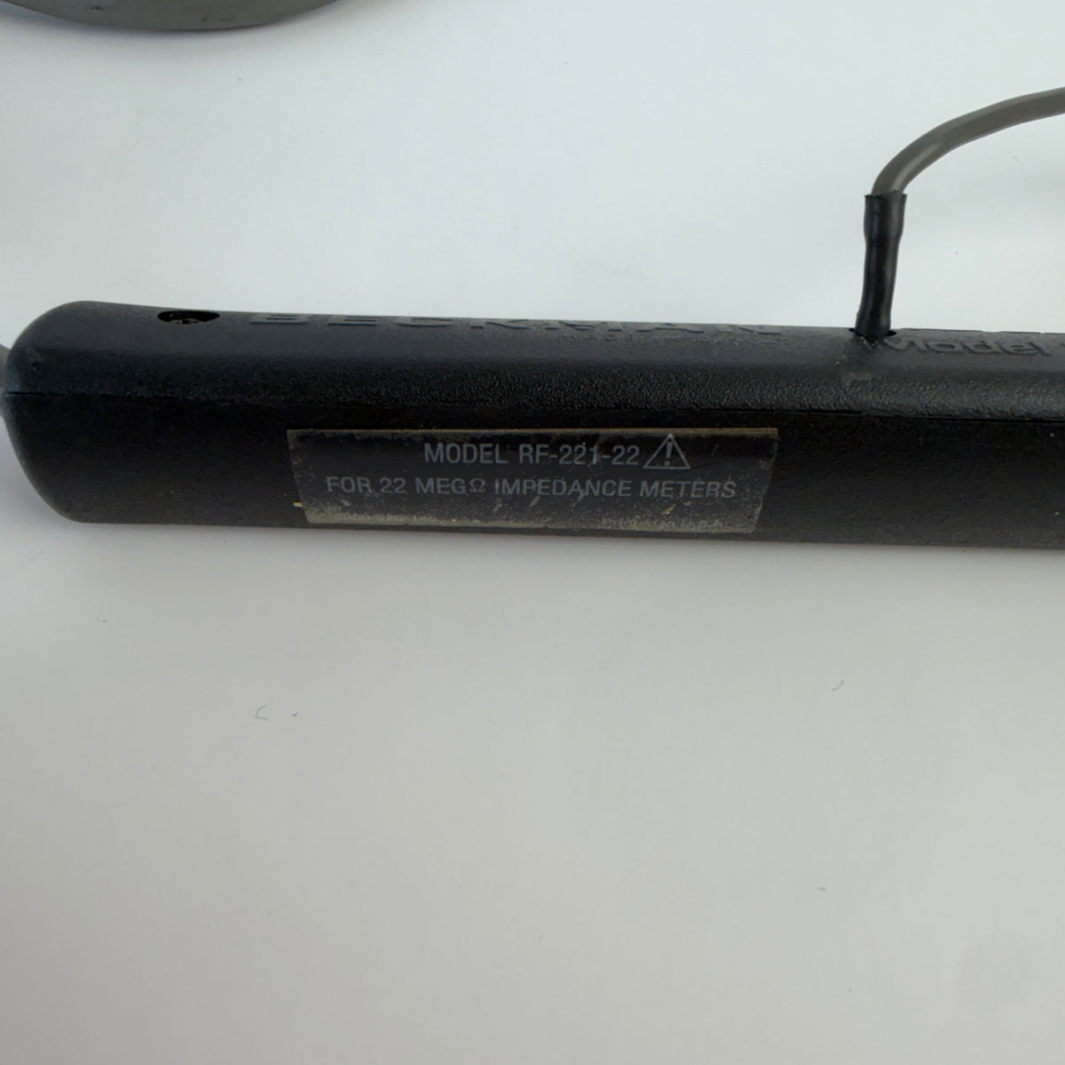Beckman RF-221-22 RF Probe 2kHz-200MHz for 22MΩ Meters 85cm Cable