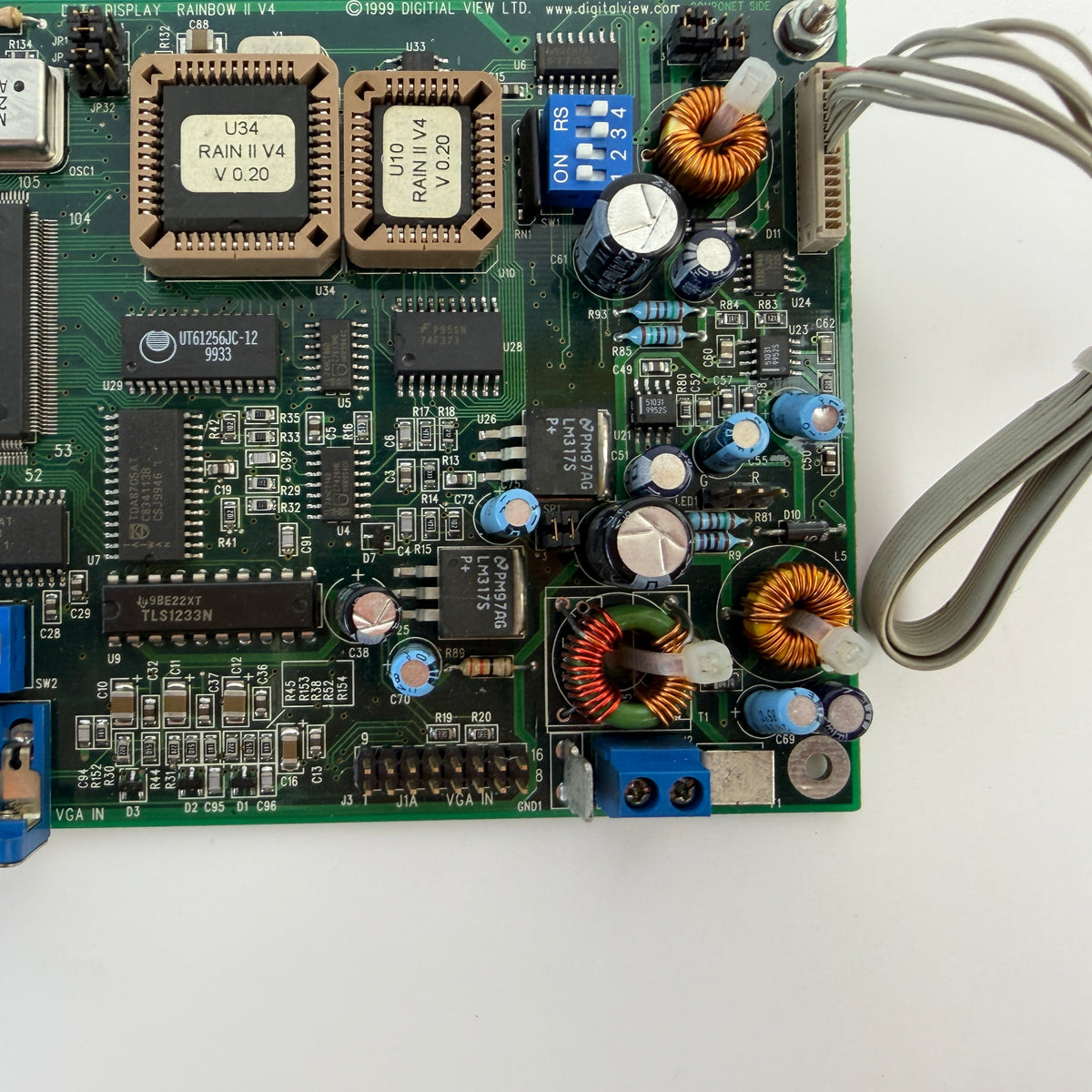Digital View Rainbow II V4 LCD Display Controller Board 4164201-10 E10H4A6