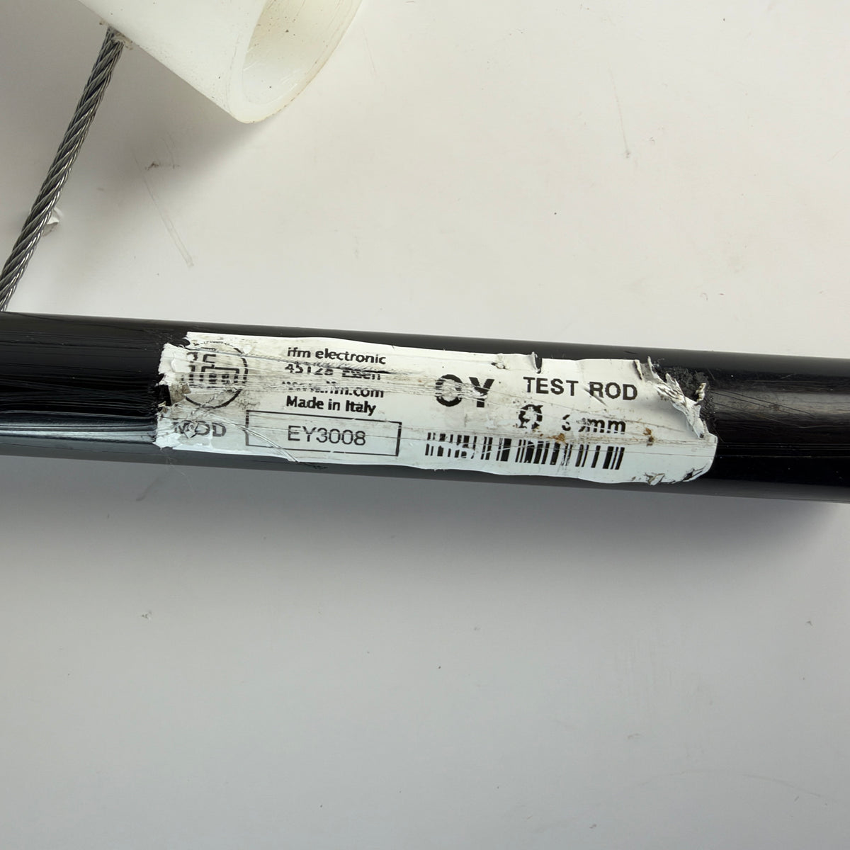 IFM EY3008 30mm Test Rod for OY Safety Light Curtains with Holder Assembly