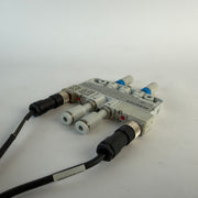 AVENTICS R422103582 LS04-AF 2x3/2 NC/NC Pneumatic Solenoid Valve 24VDC with 2 Cables