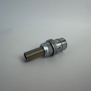 Lot of 2 Amphenol 4-Pin Male Circular Cable Connector Plugs Metal
