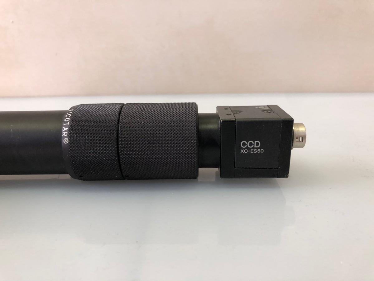 SONY XC-ES50CE CCD Camera with Vicotar V&C T100/0.6 Telecentric Lens