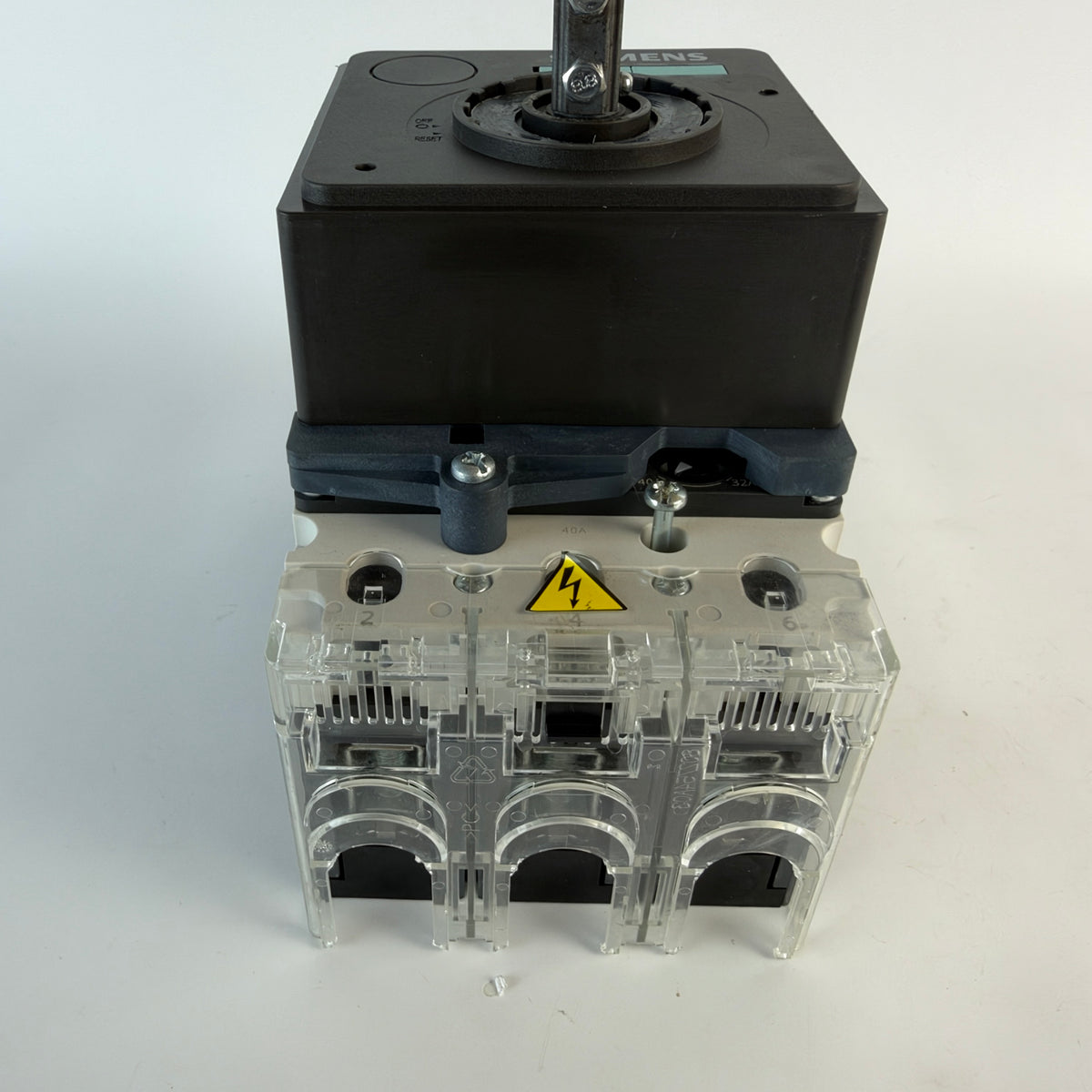 Siemens 3VL1704-1DD33-0AA0 SENTRON VL160X 40A 3-Pole MCCB with Rotary Handle