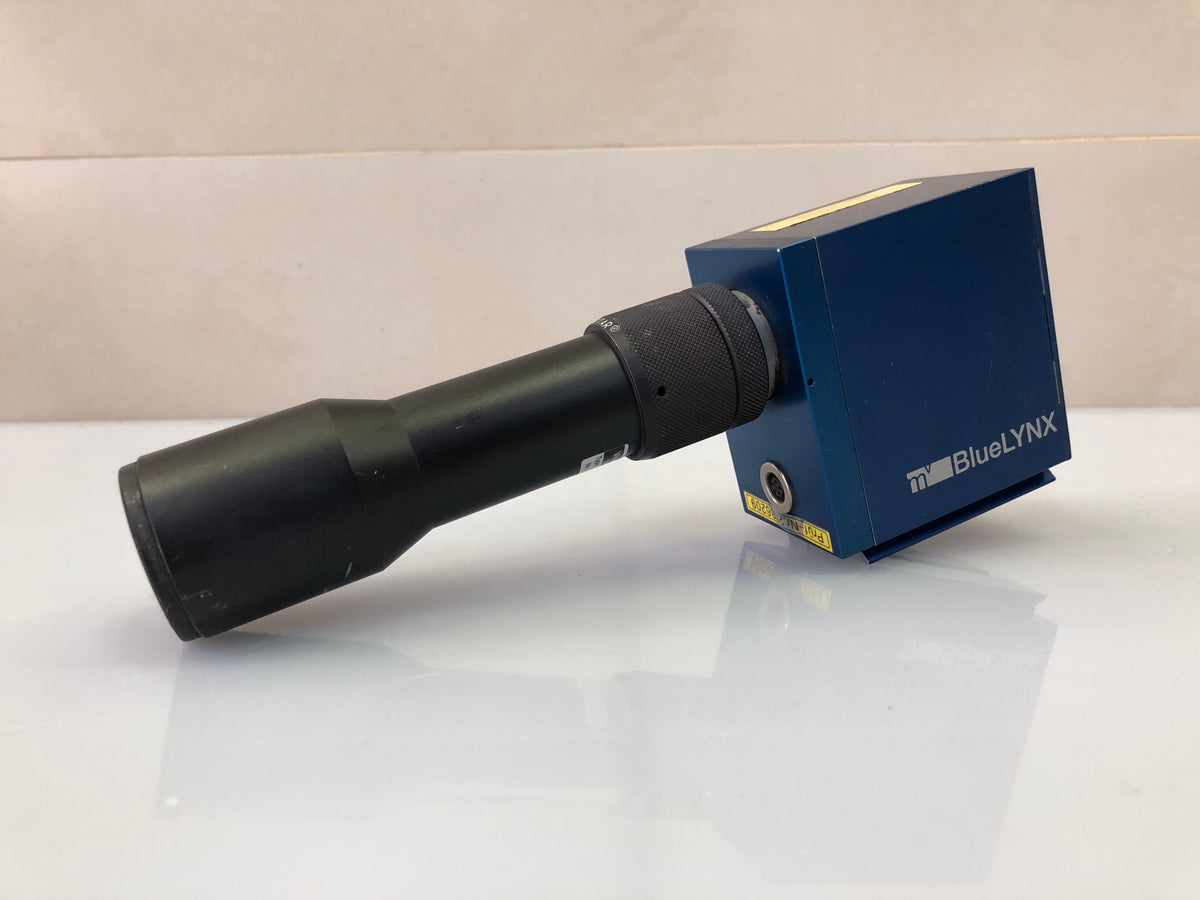 Matrix Vision mvBlueLYNX-421GX Smart Camera with Vicotar T107/0.25L Telecentric Lens