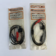 Pomona Electronics 2BC-AL-36 Double Banana to Alligator Clip Test Lead 36" – Lot of 2