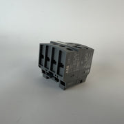 ABB CA4-22E 1SBN010140R1022 4-Pole Auxiliary Contact Block 2NO 2NC