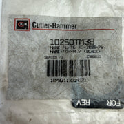 Cutler-Hammer Eaton 10250TM38 FOR REV Legend Plate 30.5mm 10250T