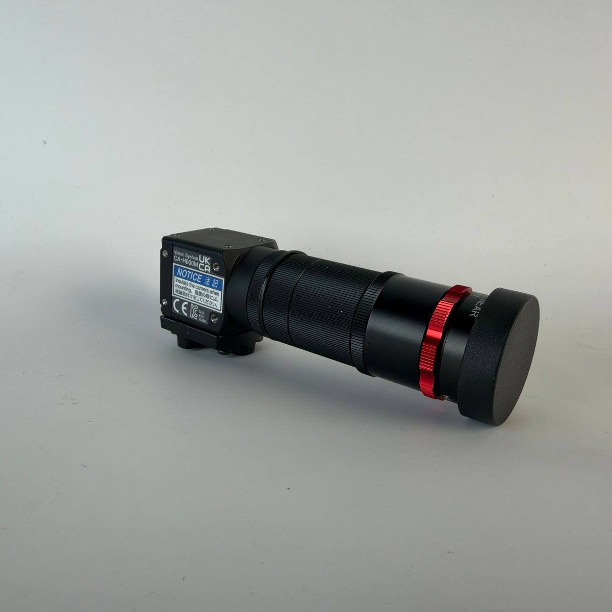 KEYENCE CA-H500M 5MP Monochrome Industrial Vision Camera with C-Mount Lens