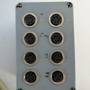 8-Port 5-Pin Industrial Sensor/Actuator Distribution Box with 10m LAPP Cable