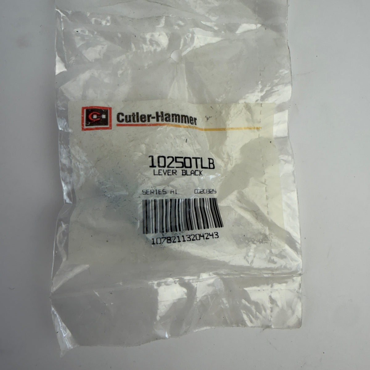 Cutler-Hammer 10250TLB Black Selector Switch Lever Operating Cap 10250T - Lot of 7