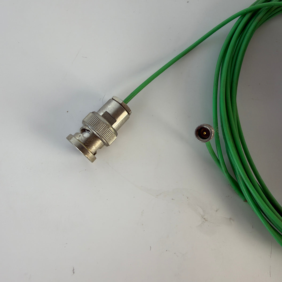 Kistler 9333A Piezoelectric Press Force Load Cell with Mounting Flange Assembly & Cable