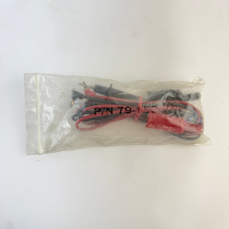 Red & Black Multimeter Test Lead Set with Probes and Alligator Clips