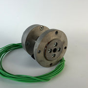 Kistler 9333A Piezoelectric Press Force Load Cell with Mounting Flange Assembly & Cable