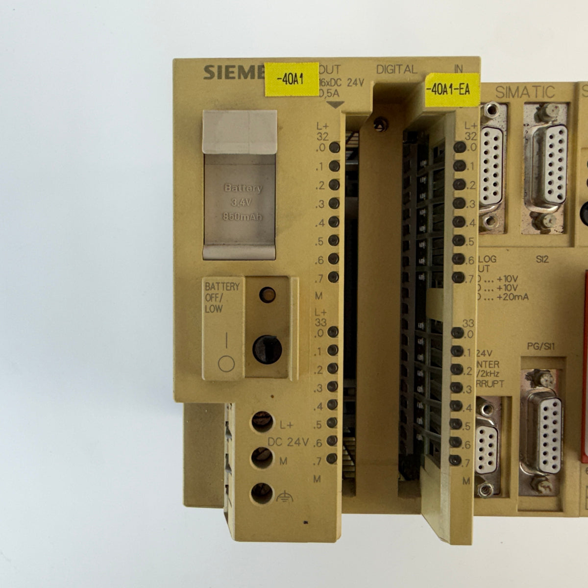 Siemens SIMATIC S5-95U 6ES5 095-8MC01 Compact PLC CPU with EPROM Module