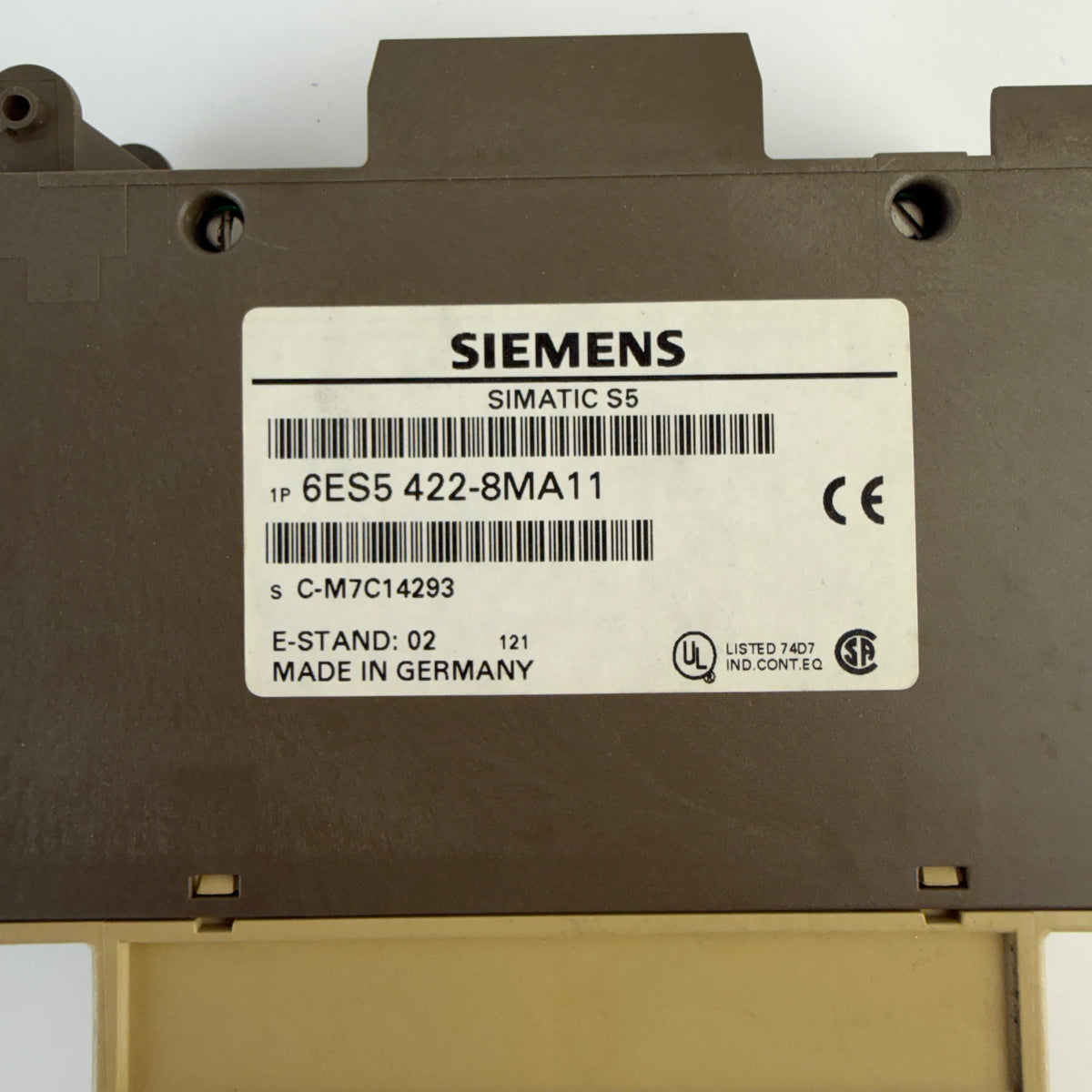 Siemens SIMATIC S5 6ES5 422-8MA11 16-Channel 24V DC Digital Input Module