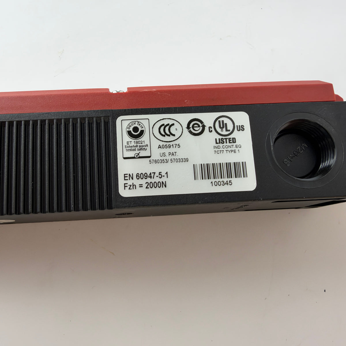 Euchner STP4A-2131A024L024M 091749 Safety Switch with Guard Locking & Actuator
