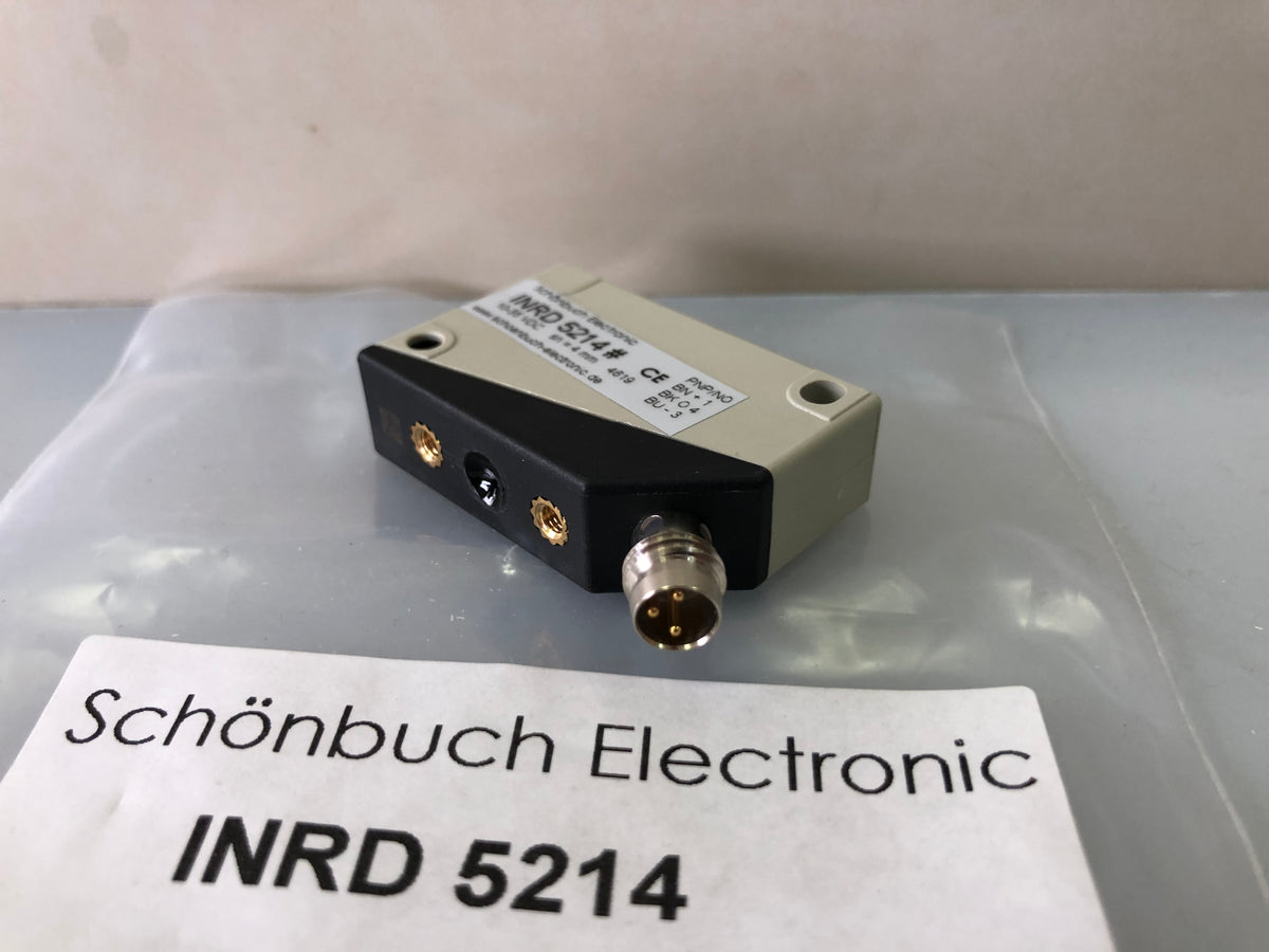 Schonbuch INRD 5214 Inductive Proximity Sensor – 10–30V DC, M12, Flush Mount