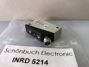 Schonbuch INRD 5214 Inductive Proximity Sensor – 10–30V DC, M12, Flush Mount
