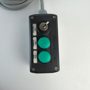 Schneider Electric XAL Control Station with Key Selector & 2 Green Pilot Lights, 2.2m Cable