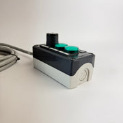 Schneider Electric XAL Control Station with Key Selector & 2 Green Pilot Lights, 2.2m Cable