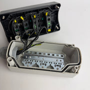 Schneider Electric XAL Control Station with Key Selector & 2 Green Pilot Lights, 2.2m Cable