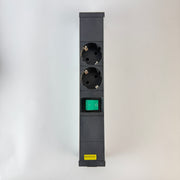 Bosch Rexroth 3842539846 Socket Strip D-2S/H 2-Outlet 16A 250V with Switch & Cable