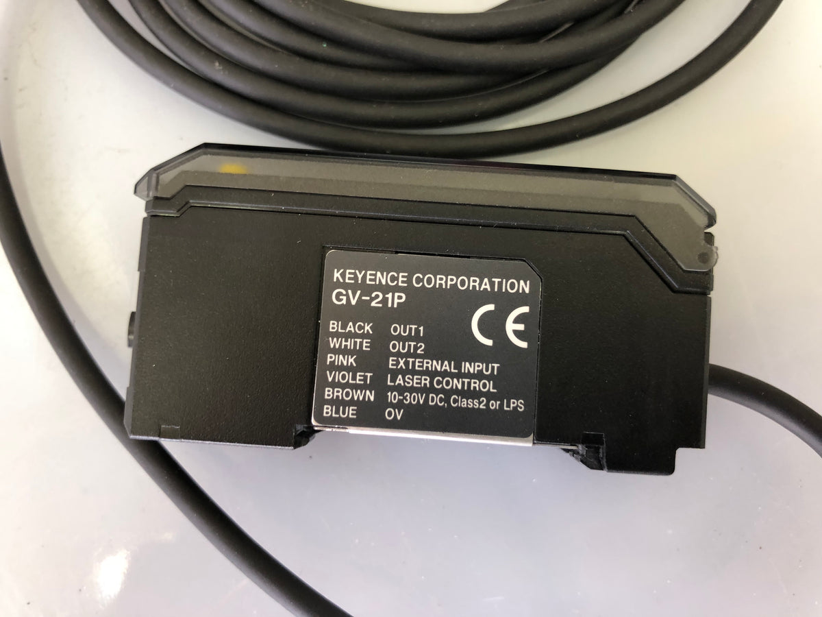 Keyence GV-21P CMOS Laser Sensor – PNP Output, Precision Detection
