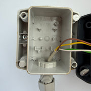 Lot of 4 Schneider Electric XAL Pilot Light Indicator Stations with Cables