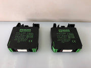 MURR Elektronik 51600 Output Relay Module – 24V DC Coil, DIN Rail Mount