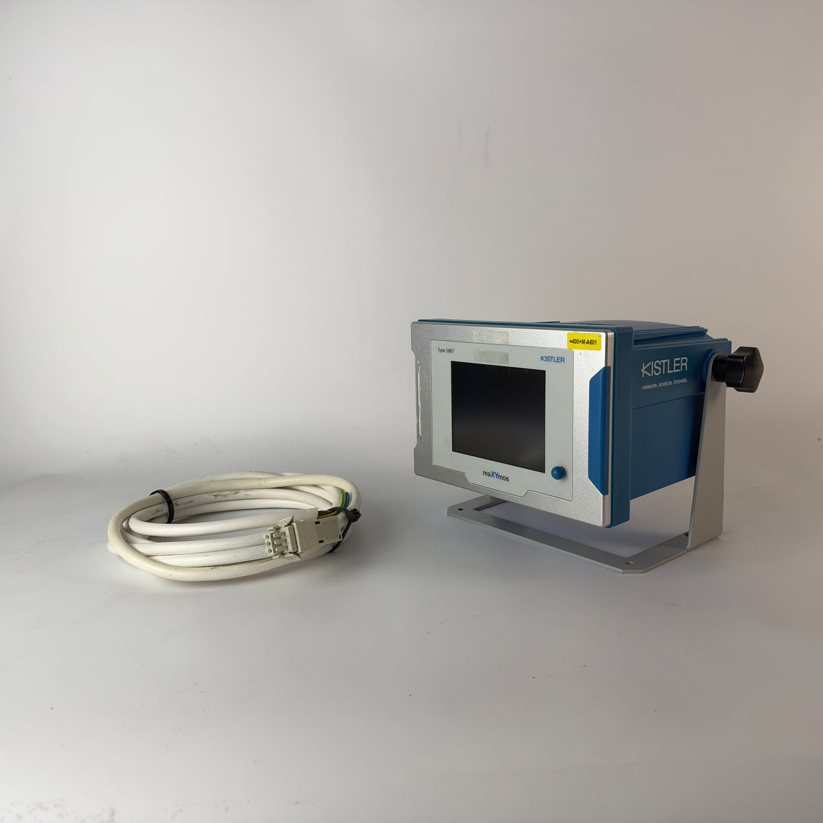 Kistler maXYmos BL 5867B0011 Process Monitoring System with Cable & Mounting Bracket