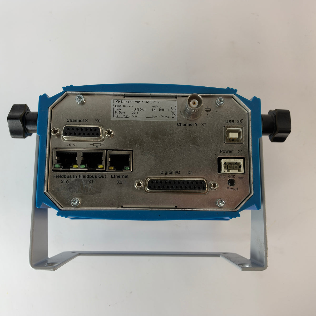 Kistler maXYmos BL 5867B0011 Process Monitoring System with Cable & Mounting Bracket