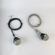 Lot of 2 Banner K50LGRYPQ K50 Series 3-Color LED Indicators 18-30V DC PNP