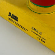 ABB Jokab Safety 2TLA030051R0200 SMILE 12 EA Emergency Stop Switch 24VDC