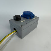 Rittal Industrial Service Connection Box with 16A 250V Socket & RJ45 Ethernet Port