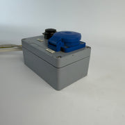 Rittal Industrial Service Connection Box with 16A 250V Socket & RJ45 Ethernet Port