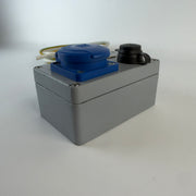 Rittal Industrial Service Connection Box with 16A 250V Socket & RJ45 Ethernet Port