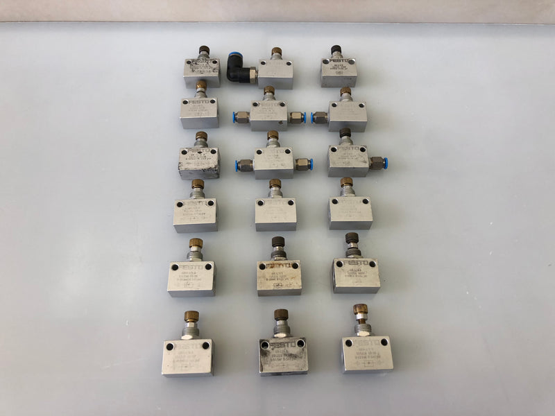 FESTO 151215 ONE-WAY FLOW CONTROL VALVE / Festo GR-1/8 B