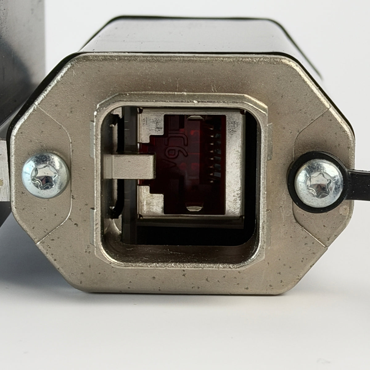 Phoenix Contact Industrial RJ45 Ethernet Interface Connector with Mounting Bracket