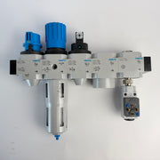 Festo D-MIDI Pneumatic Air Preparation Unit HE LFR HEE HEL FRM with PEV-1/4-B-OD Pressure Switch