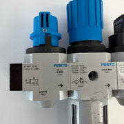 Festo D-MIDI Pneumatic Air Preparation Unit HE LFR HEE HEL FRM with PEV-1/4-B-OD Pressure Switch