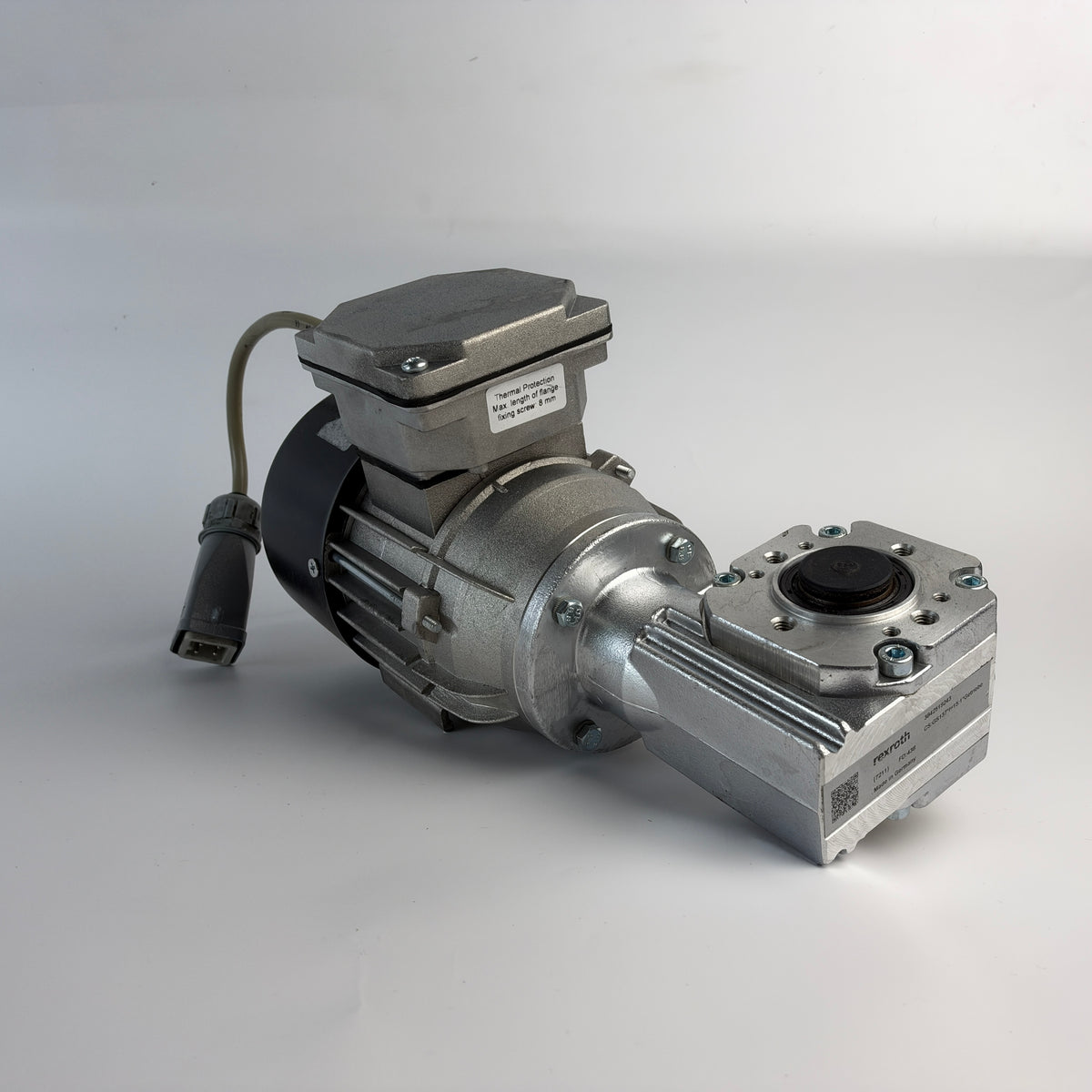 Bosch Rexroth 3842503582 Motor with 3842519243 GS137 15:1 Conveyor Gearbox Drive Assembly