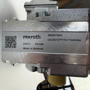 Bosch Rexroth 3842503582 Motor with 3842519243 GS137 15:1 Conveyor Gearbox Drive Assembly