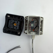 Lot of 2 Schneider Electric Harmony XALD Yellow/Amber Pilot Light Control Stations