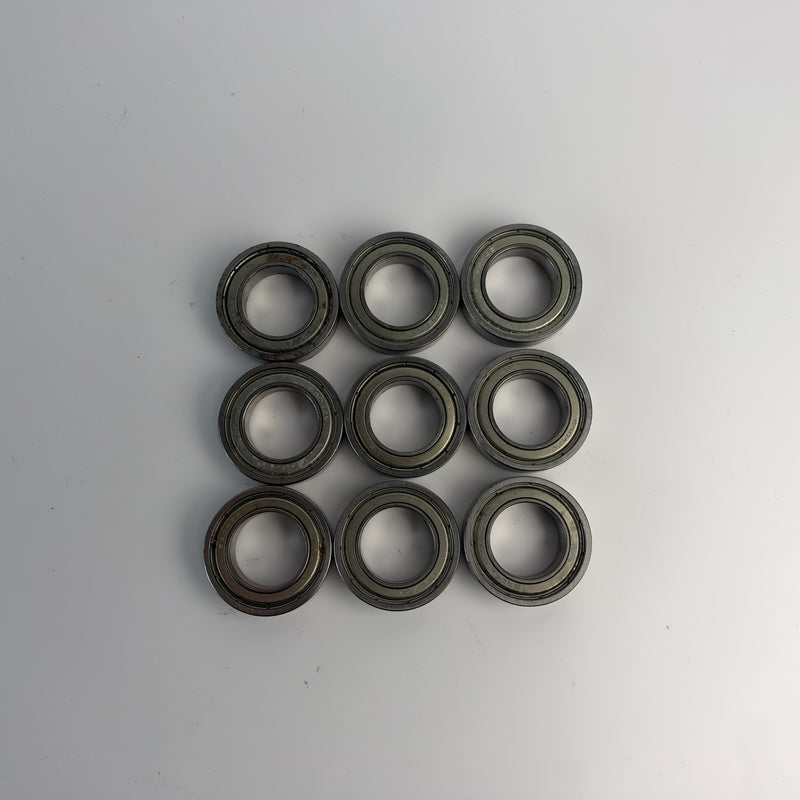 Lot of 9 6904LUV / 6904ZV Deep Groove Ball Bearings 20x37x9mm